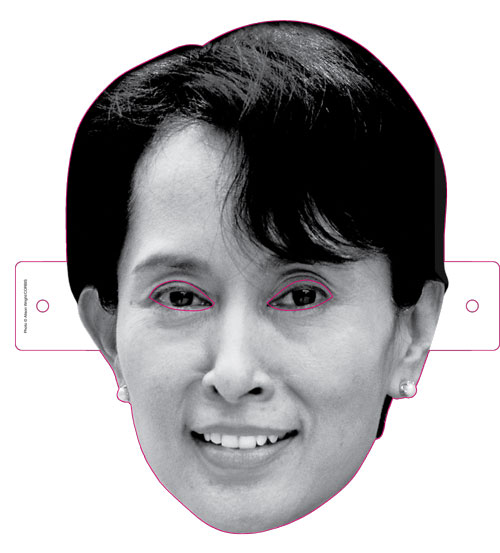 Aung San Suu Kyi the Burmese agitator for Democracy is now Aung San Suu